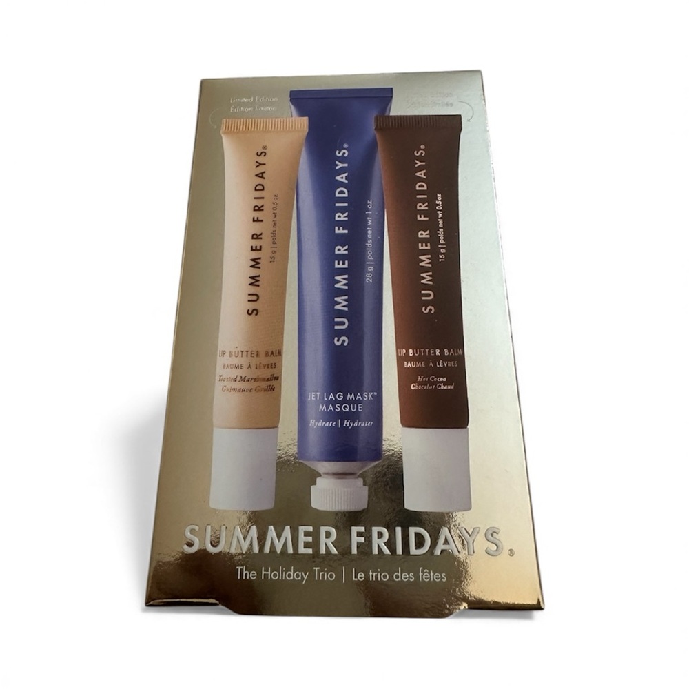 Summer Fridays The holiday trio
